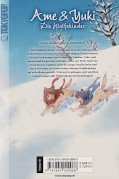 Backcover Ame & Yuki – Die Wolfskinder 2