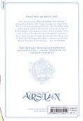 Backcover The Heroic Legend of Arslan 3