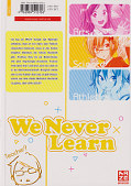 Backcover We never learn 1