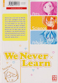 Backcover We never learn 2