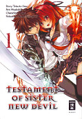 Frontcover The Testament of Sister New Devil 1