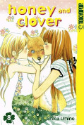Frontcover honey and clover 8