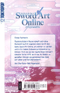 Backcover Sword Art Online - Progressive 2