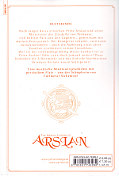 Backcover The Heroic Legend of Arslan 6