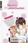 Backcover Mikamis Liebensweise 1