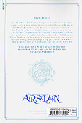 Backcover The Heroic Legend of Arslan 8