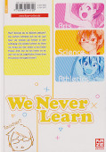Backcover We never learn 3