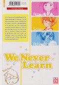 Backcover We never learn 5