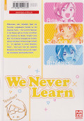 Backcover We never learn 8