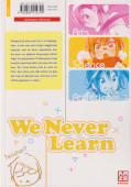 Backcover We never learn 10