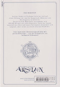 Backcover The Heroic Legend of Arslan 11