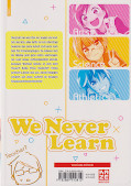 Backcover We never learn 12
