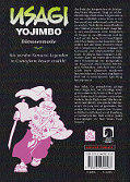 Deutsches Backcover Usagi Yojimbo 14