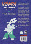 Deutsches Backcover Usagi Yojimbo 15