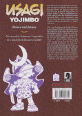 Deutsches Backcover Usagi Yojimbo 18
