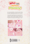 Backcover Who can define popularity? 1