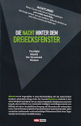 Backcover Die Nacht hinter dem Dreiecksfenster - The Night Beyond the Tricornered Window 1