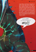 Deutsches Backcover Kaiju No. 8 1