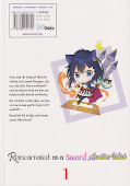 Backcover Reincarnated as a Sword: Another Wish 1