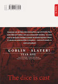 Deutsches Backcover Goblin Slayer! Year One 13