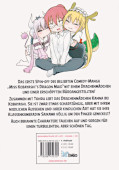 Backcover Miss Kobayashi's Dragon Maid: Kanna's Daily Life 1