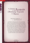Backcover My Status as an Assassin obviously exceeds the Hero’s 1