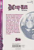 Backcover D.Gray-Man 1