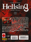 Backcover Hellsing - Anime Comic 1