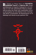 Backcover Fullmetal Alchemist 1