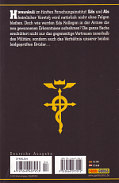 Backcover Fullmetal Alchemist 4