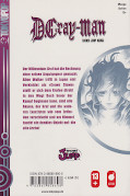 Backcover D.Gray-Man 10