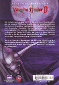 Backcover Vampire Hunter D 1