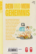 Backcover Dein und mein Geheimnis 2