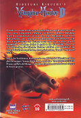 Backcover Vampire Hunter D 3