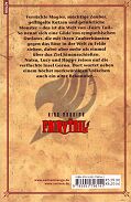 Backcover Fairy Tail 4