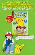 Backcover Pokémon - Anime Comic 3
