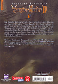 Backcover Vampire Hunter D 6