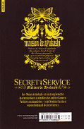 Backcover Secret Service - Maison de Ayakashi 1