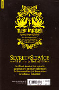 Backcover Secret Service - Maison de Ayakashi 7