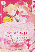 Deutsches Frontcover I Want to Escape from Princess Lessons 1
