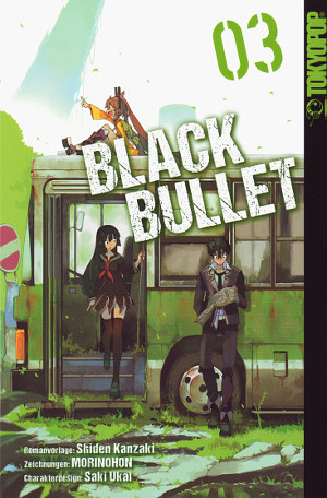 Black Bullet Manga Vol 2 & 3 Kanzaki Morinohon Ukai - Teen