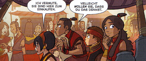 Koi Fish Avatar Katara Porn - The Incomplete Manga-Guide - Manga: Avatar: Der Herr der ...